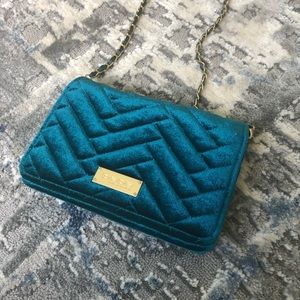Emerald green purse